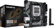 Материнская плата Gigabyte B650I AX SocketAM5 AMD B650 2xDDR5 mini-ITX AC`97 8ch(7.1) 2.5Gg RAID+HDMI+DP