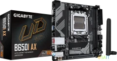 Материнская плата Gigabyte B650I AX SocketAM5 AMD B650 2xDDR5 mini-ITX AC`97 8ch(7.1) 2.5Gg RAID+HDMI+DP