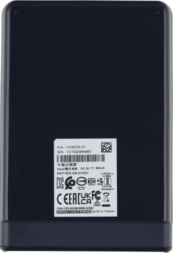 Жесткий диск A-Data USB 3.1 2Tb AHV620S-2TU31-CBL HV620S 2.5" синий