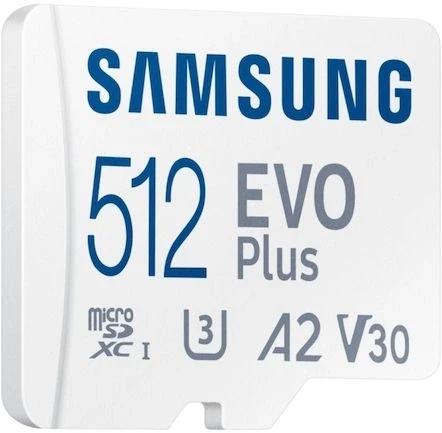 Флеш карта microSDXC 512GB Samsung MB-MC512SA EVO Plus + adapter