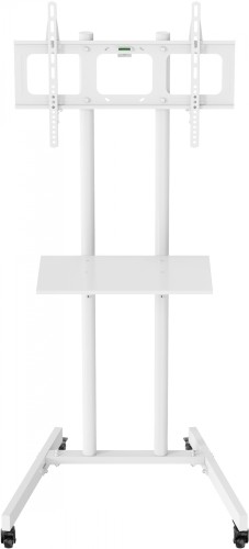 Стойка для телевизора Cactus CS-ST04 белый 37"-70" макс.68кг напольный мобильный