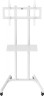 Стойка для телевизора Cactus CS-ST04 белый 37"-70" макс.68кг напольный мобильный