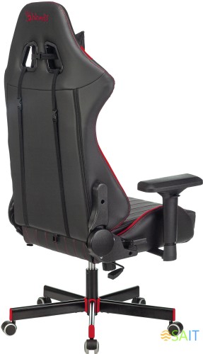 Кресло игровое A4Tech Bloody GC-990 черный/красный эко.кожа крестов. металл