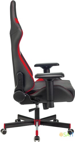 Кресло игровое A4Tech Bloody GC-990 черный/красный эко.кожа крестов. металл