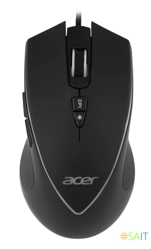 Мышь Acer OMW131 черный оптическая 6000dpi USB 6but (ZL.MCEEE.015)