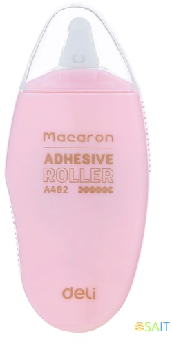 Клеющий роллер Deli EA49201 прозрачный блистер 6мм x 8м Macaron