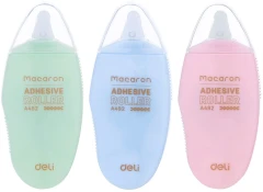 Клеющий роллер Deli EA49201 прозрачный блистер 6мм x 8м Macaron