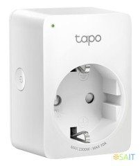 Умная розетка TP-Link Tapo P100(1-pack) EU VDEBT Wi-Fi белый