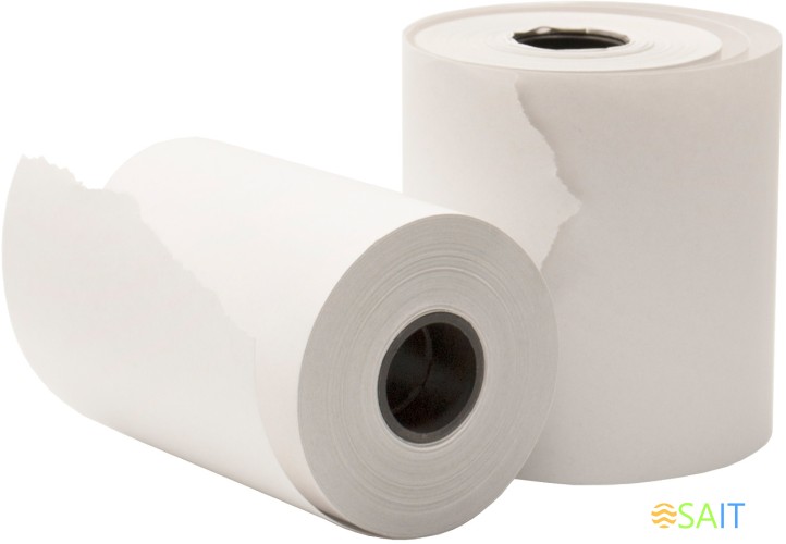 Лента чековая Silwerhof 57мм 40м 12mm термобумага