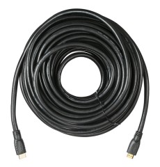 Кабель аудио-видео Buro HDMI 2.0 HDMI (m)/HDMI (m) 20м. позолоч.конт. черный (BHP HDMI 2.0-20)