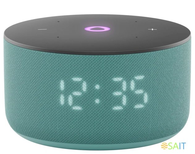 Умная колонка Yandex Станция Мини 3 Алиса бирюзовый 12W 1.0 BT/Wi-Fi (YNDX-00027TRQ)