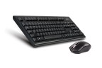 Клавиатура + мышь A4Tech 3000NS клав:черный мышь:черный USB беспроводная Multimedia A4Tech 3000NS