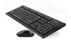 Клавиатура + мышь A4Tech 3000NS клав:черный мышь:черный USB беспроводная Multimedia A4Tech 3000NS