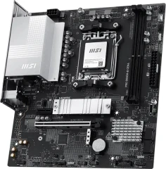 Материнская плата MSI PRO B850M-B GEN4 Socket AM5 AMD B850 2xDDR5 mATX AC`97 8ch(7.1) 2.5Gg RAID+HDMI+DP