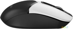 Мышь A4Tech Fstyler FG12 Panda белый/черный оптическая 1200dpi беспров. USB 3but