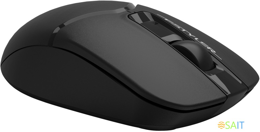 Мышь A4Tech Fstyler FB12S черный оптическая 1200dpi silent беспров. BT/Radio USB 2but (FB12S USB BLACK)