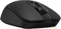 Мышь A4Tech Fstyler FB12S черный оптическая 1200dpi silent беспров. BT/Radio USB 2but (FB12S USB BLACK)