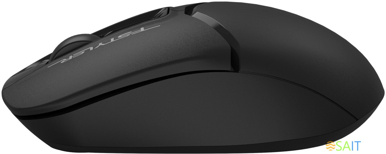 Мышь A4Tech Fstyler FB12S черный оптическая 1200dpi silent беспров. BT/Radio USB 2but (FB12S USB BLACK)