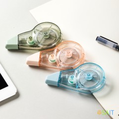 Лента коррект. Deli EH366 20мх5мм ассорти корпус белый блистер