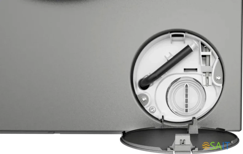 Стиральная машина Bosch Serie 8 WNC254ARSN пан.англ. загр.фронтальная макс.:10.5кг (с сушкой) серый