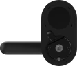 Умный замок Aqara Smart Door Lock U300 навесной разбл.отпеч.паль./код/пар/NFC/прил/мех.кл черный (DL-D02D_BL)
