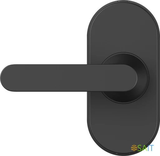 Умный замок Aqara Smart Door Lock U300 навесной разбл.отпеч.паль./код/пар/NFC/прил/мех.кл черный (DL-D02D_BL)