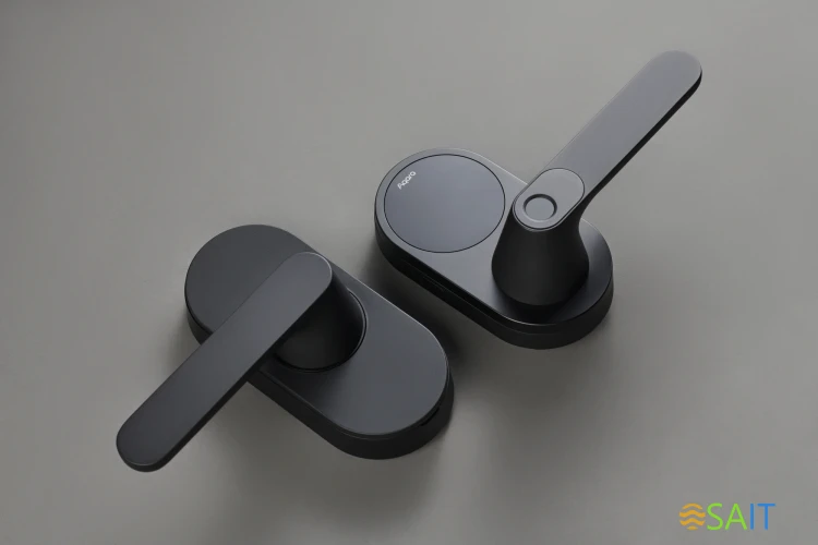 Умный замок Aqara Smart Door Lock U300 навесной разбл.отпеч.паль./код/пар/NFC/прил/мех.кл черный (DL-D02D_BL)