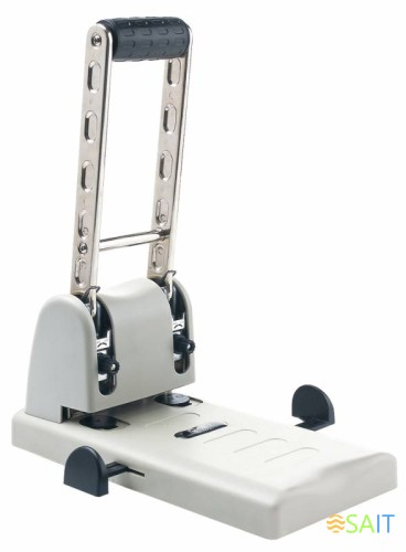 Дырокол Deli Heavy Duty E0130 макс.:100лист. металл ассорти отв.:2 с линейкой