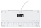 Клавиатура Оклик K951X механическая белый USB Multimedia LED (подставка для запястий) (1901079)