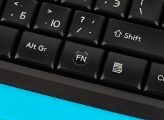 Клавиатура + мышь A4Tech Fstyler FG1010 клав:черный/синий мышь:черный/синий USB беспроводная Multimedia (FG1010 BLUE)