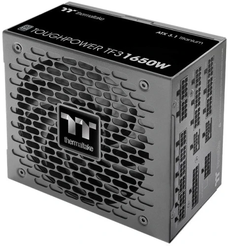 Блок питания Thermaltake ATX 1650W Toughpower TF3 Gen.5 80+ titanium (20+4pin) APFC 140mm fan color LED 16xSATA Cab Manag RTL