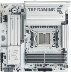 Материнская плата Asus TUF GAMING B850M-PLUS WIFI7 W Socket AM5 AMD B850 4xDDR5 mATX AC`97 8ch(7.1) 2.5Gg RAID+HDMI+DP
