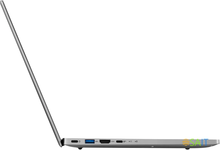 Ноутбук Osio FocusLine F140i-011 Core i5 1155G7 16Gb SSD512Gb Intel Iris Xe graphics 14" IPS FHD (1920x1080) Windows 11 Home grey WiFi BT Cam 6000mAh