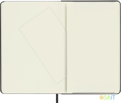 Блокнот Moleskine CLASSIC QP052 Medium 115x180мм 208стр. нелинованный твердая обложка черный