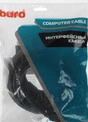 Кабель аудио-видео Buro BU-HDMI-v1.4-10M-FF HDMI (m)/HDMI (m) 10м. феррит.кольца позолоч.конт. черный