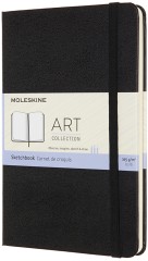 Блокнот для рисования Moleskine ART SKETCHBOOK ARTQP054 Medium 115x180мм 88стр. твердая обложка черный