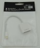 Переходник miniDisplayPort (m) DVI (f) белый