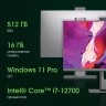 Моноблок Digma Pro Unity 27" Full HD i7 12700 (2.1) 16Gb SSD512Gb UHDG CR Windows 11 Professional GbitEth WiFi BT 90W клавиатура мышь Cam серый/черный 1920x1080