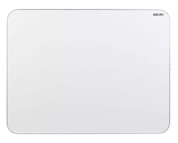 Доска магнитно-маркерная Deli 50027 лак серебристый 90x120см пластик/металл