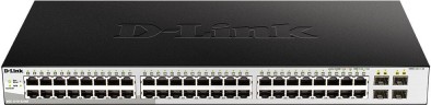 Коммутатор D-Link DGS-1210-52/ME/B1A (L2) 48x1Гбит/с 4SFP управляемый