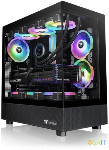 Корпус Thermaltake View 270 TG ARGB черный без БП ATX 9x120mm 2x140mm 1x200mm 2xUSB3.0 audio bott PSU