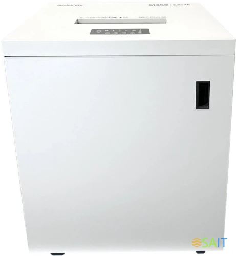 Шредер Office Kit S1650 1,9х15 белый (секр.P-5) фрагменты 30лист. 165лтр. скобы пл.карты CD