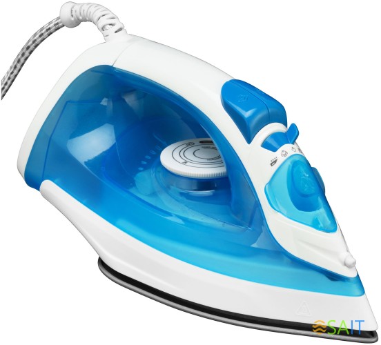 Утюг Starwind SIR2045 1800Вт голубой/белый