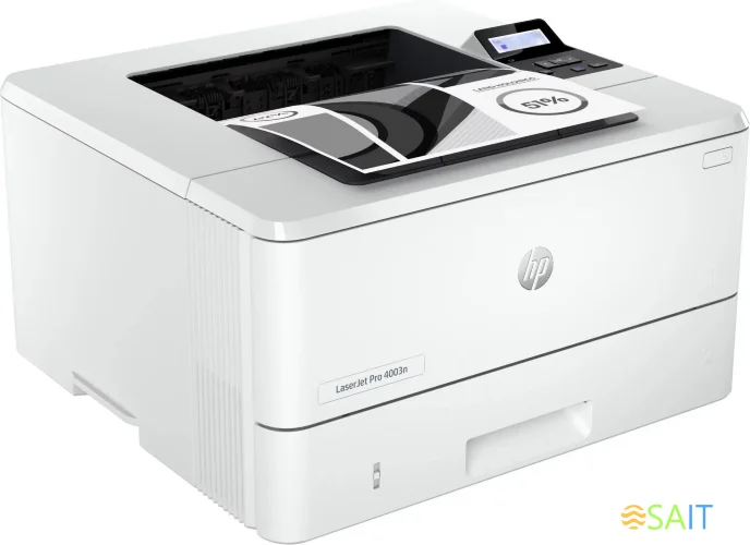 Принтер лазерный HP LaserJet Pro 4003N (2Z611A) A4 белый
