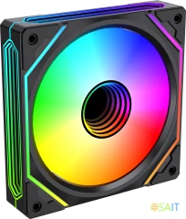 Вентилятор для корпуса Bloody BD-CF120ARGB5 ARGB 120х120x25 черный 4-pin 29дБ (BD-CF120ARGB5-BK) Ret