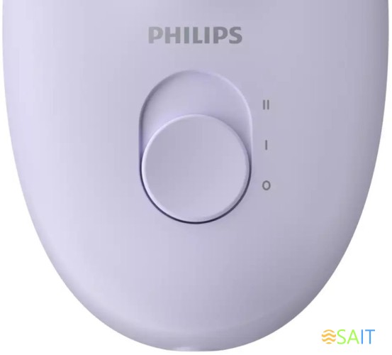 Эпилятор Philips BRE275/00 скор.:2 насад.:3 от электр.сети сиреневый/фиолетовый