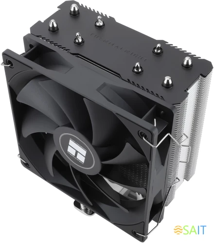 Устройство охлаждения(кулер) Thermalright Assassin X 120 v2 Soc-AM5/AM4/1200/1700/1851 черный 4-pin 25.6dB Al+Cu 700gr Ret (AX120-V2)