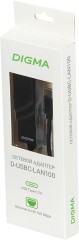 Сетевой адаптер Fast Ethernet Digma D-USBC-LAN100 USB Type-C (упак.:1шт)