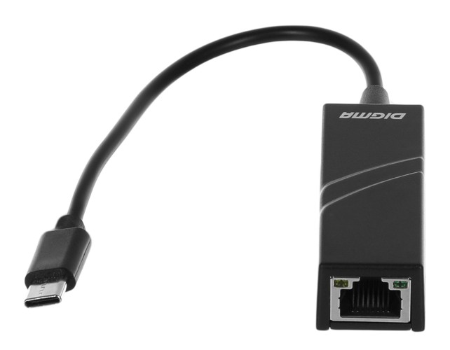 Сетевой адаптер Fast Ethernet Digma D-USBC-LAN100 USB Type-C