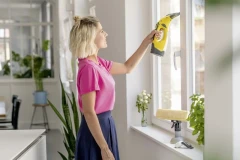 Мойщик окон Karcher WV 5 Plus Frame Edition шир.скреб.:280мм пит.:от аккум. желтый